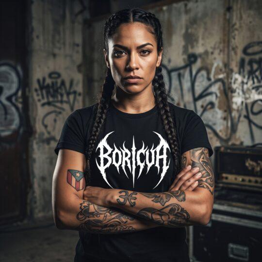 Boricua Heavy Metal Unisex Tee